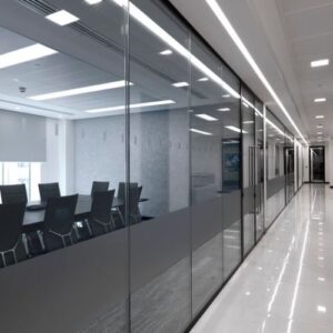 Double Glazed Aluminium Partition