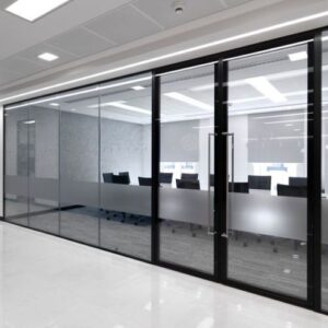 Double Glazed Aluminium Partition
