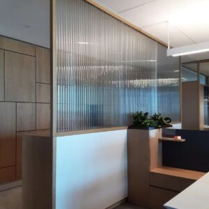 Framed Aluminium Partition