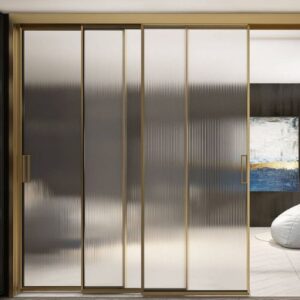 Sliding Aluminium Partition